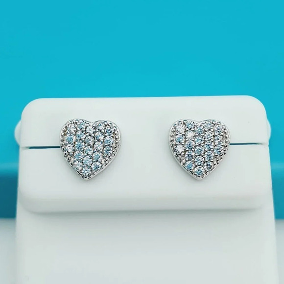 "925 Sterling Silver CZ Beautiful Earrings for Women, 1USPAR4229 - Picture 6 of 11